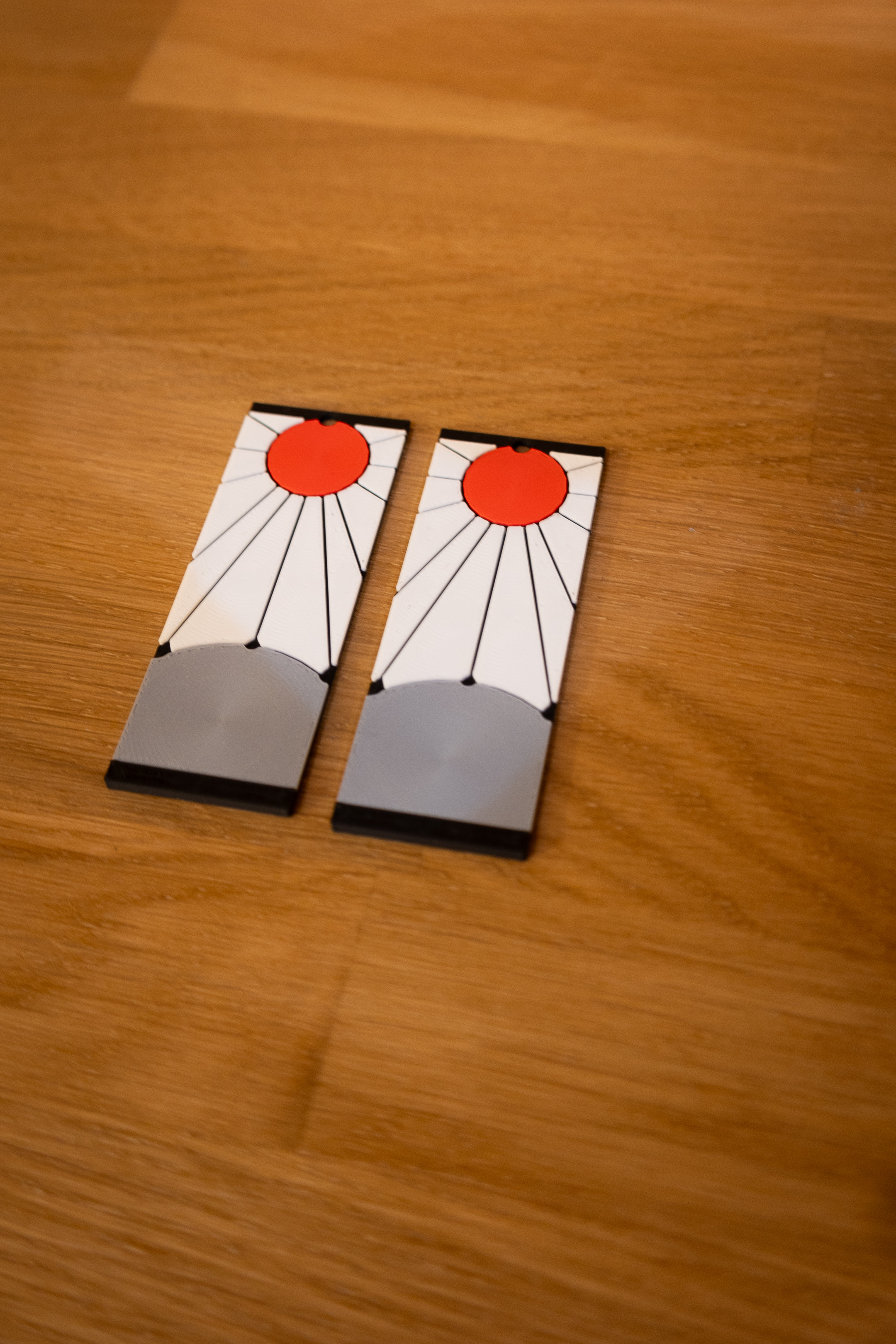 Tanjiro Kamado Earings (or keychain) Demon Slayer