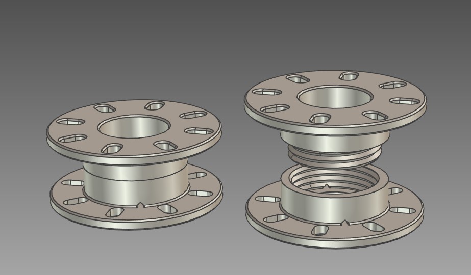 Solder spool