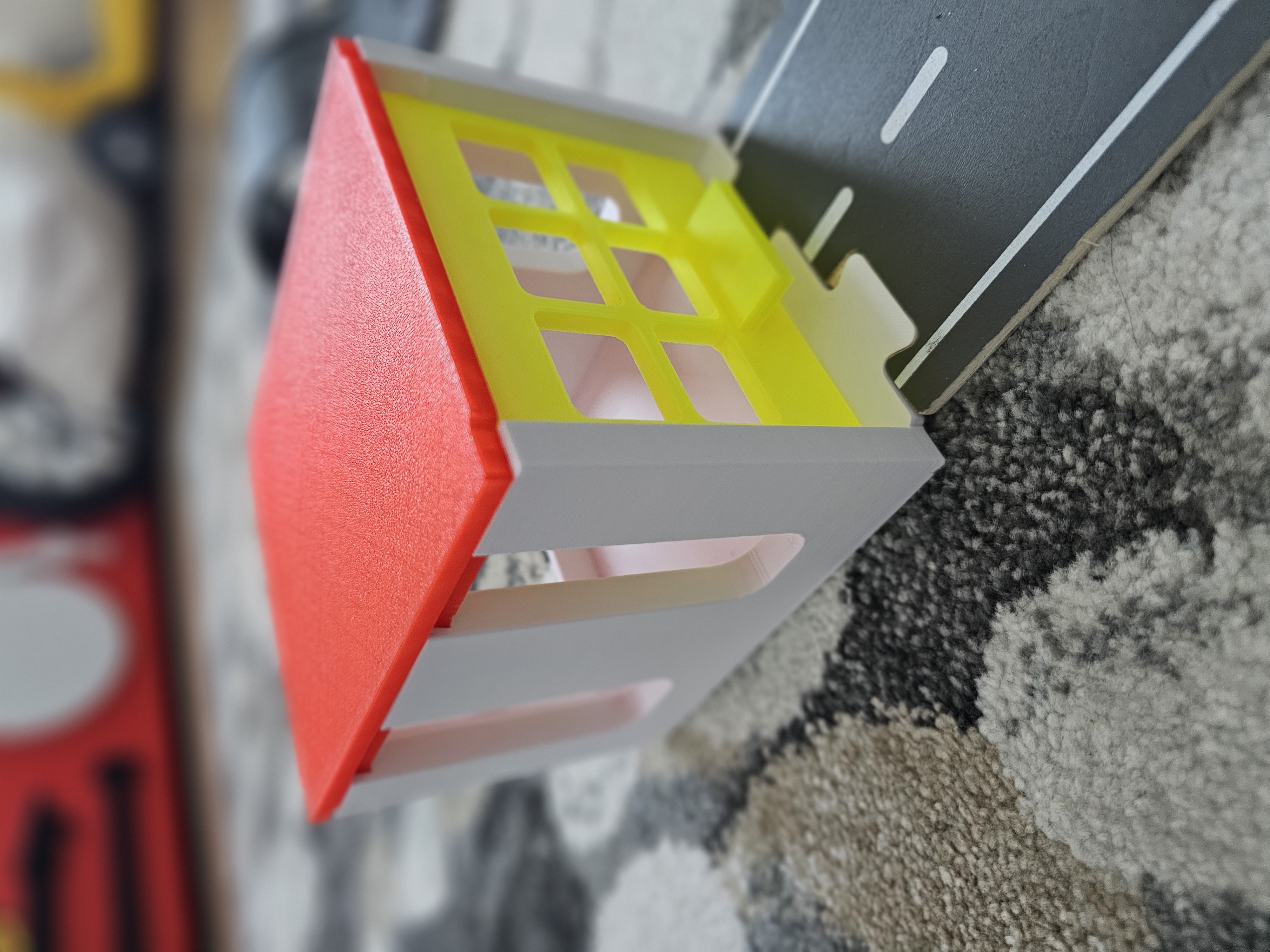 Garage for lidl toy cartrack playtive