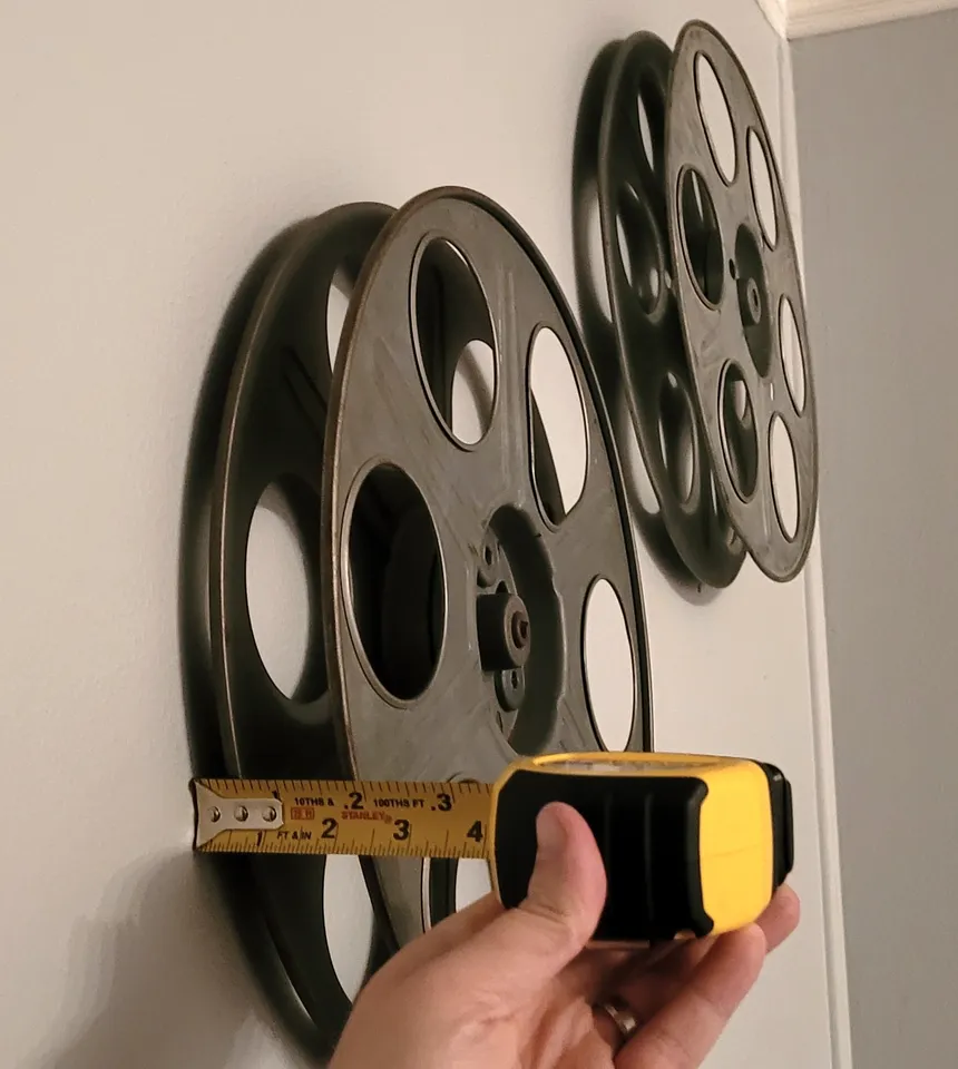 35mm Film Reel Wall Mount by Teque5