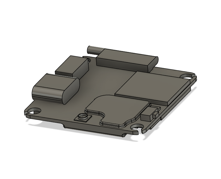 DJI O4 air unit dummy model