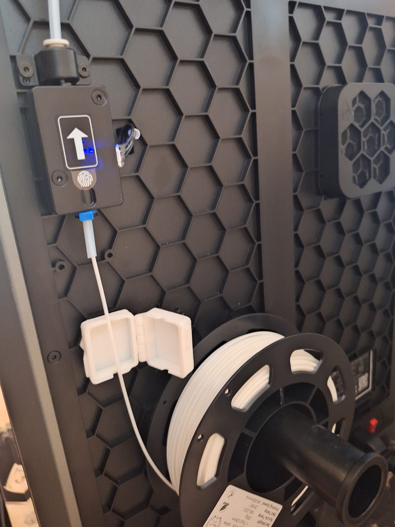 K1C Honeycomb Filament Cleaner (clip-on)