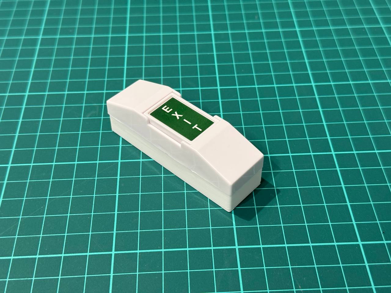Exit button wall mount holder/junction box — miniatura 2