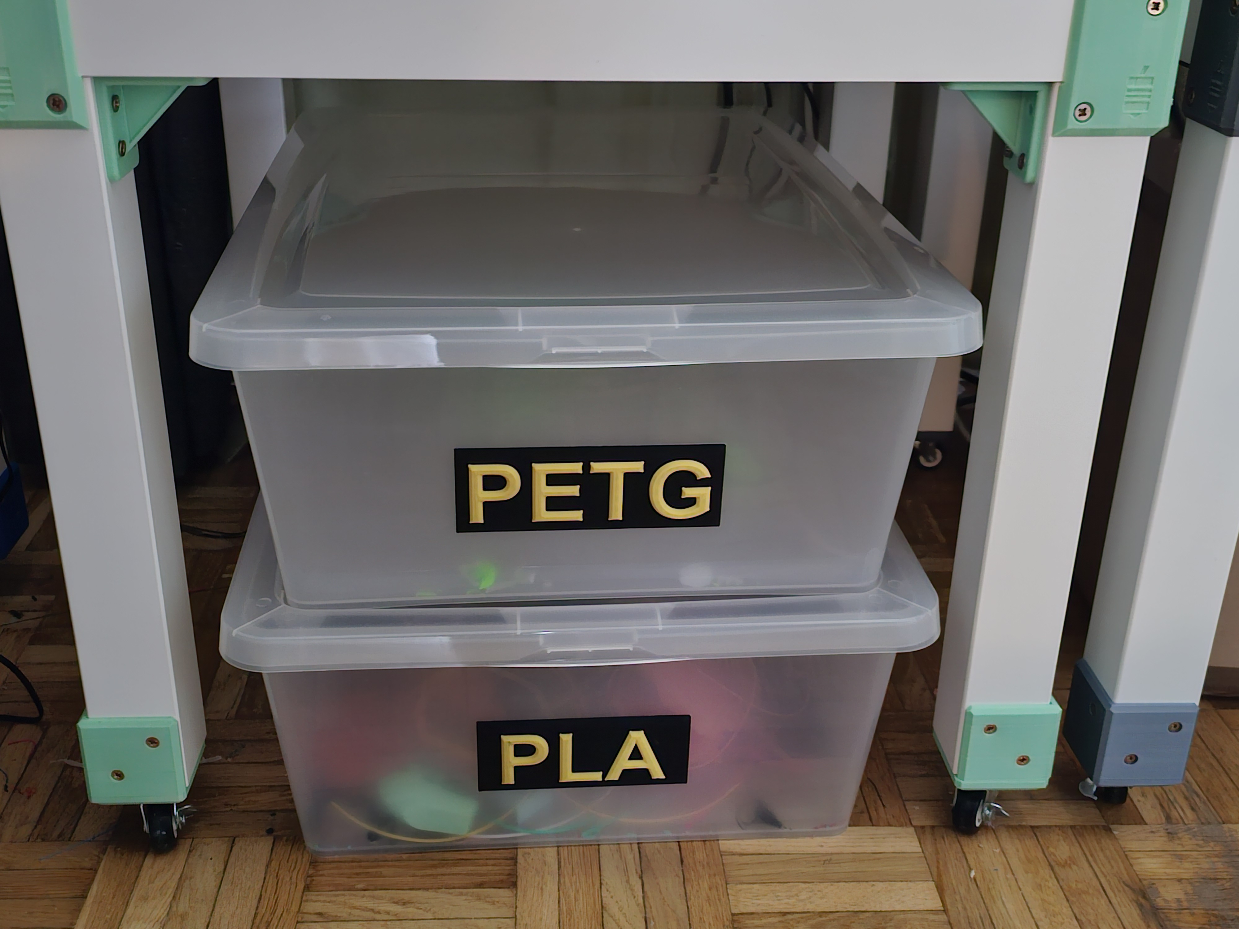 Beschriftung Restebox