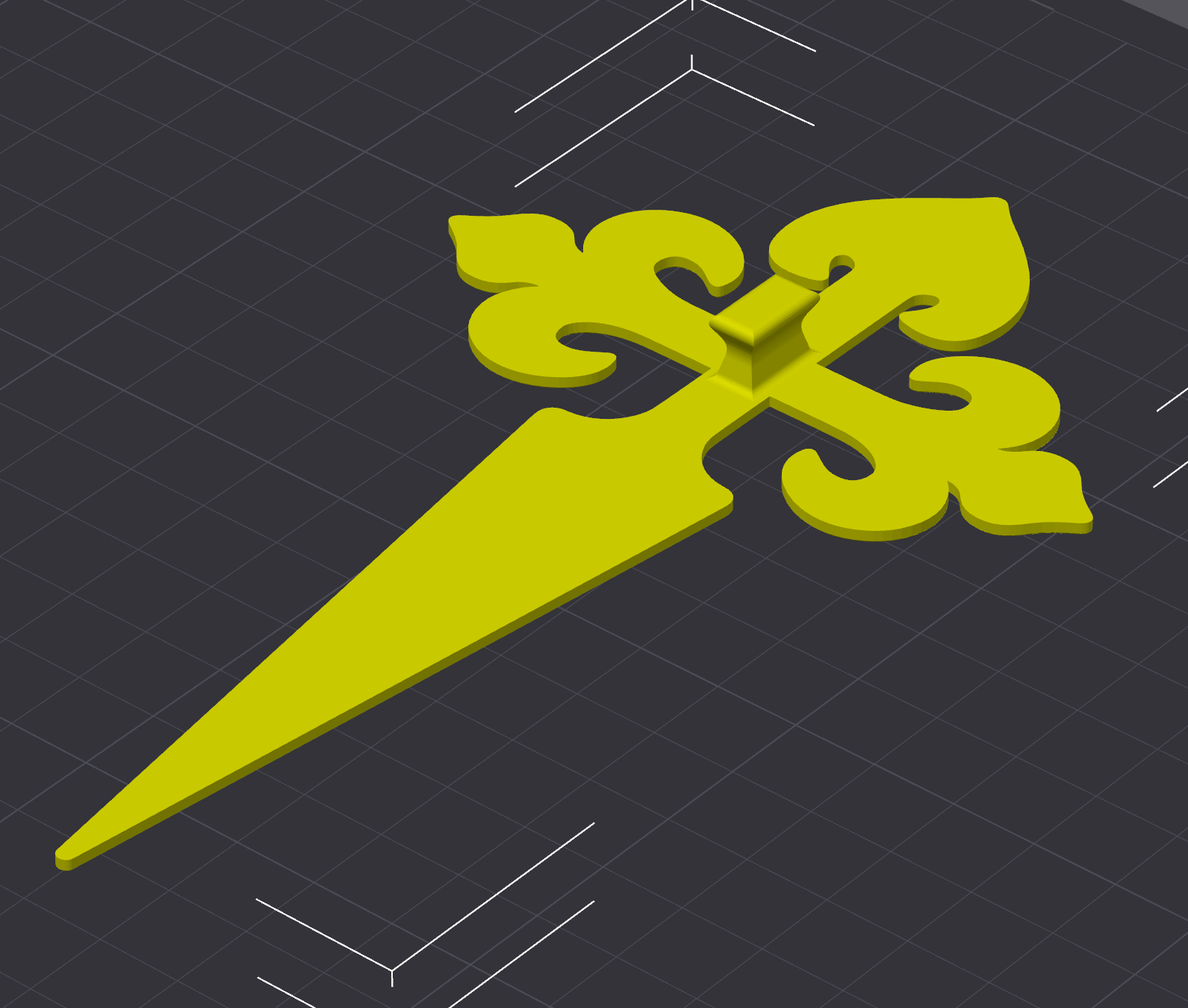 Cruz de Santiago para Repostería