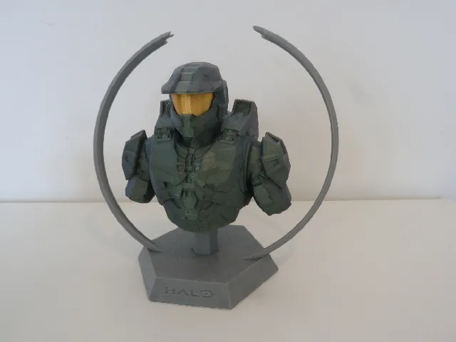 Halo Master Chief Bust Statue