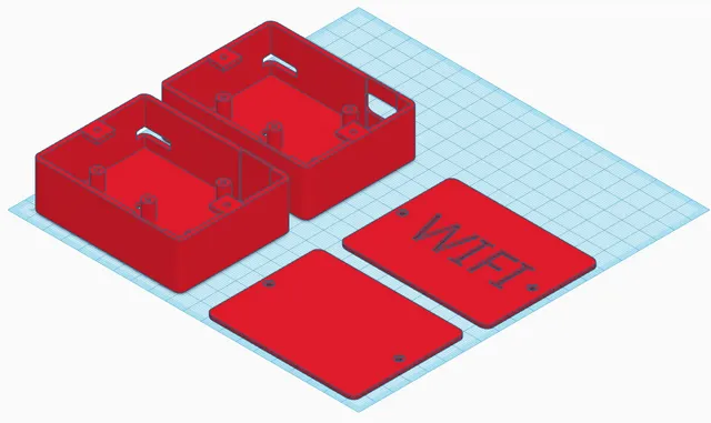 Case for ESP8266 and IRF520