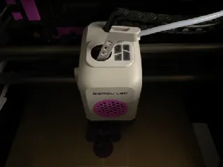 Bambulab extruder dust cover for P1S / X1C