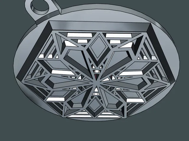 Snowflake wallmount by Aryeh J Katz