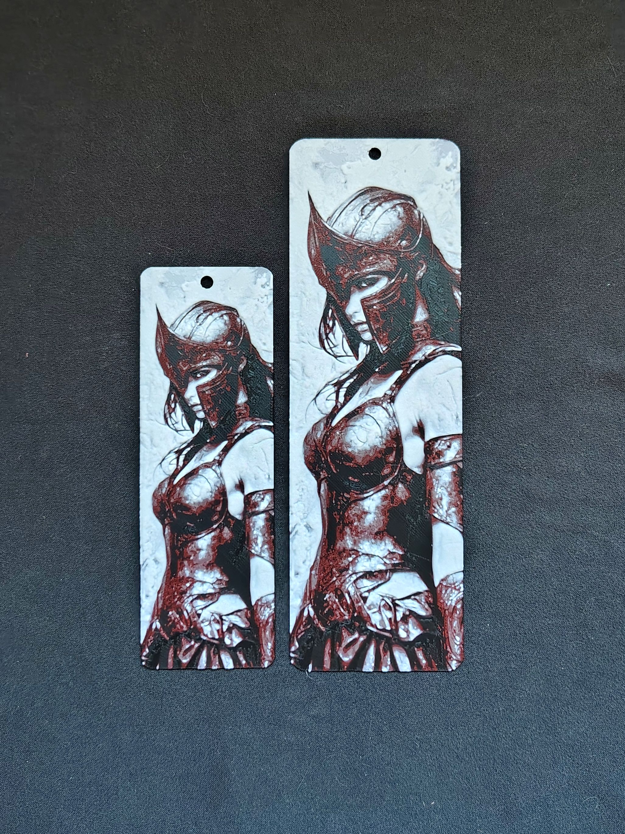 Gladiator girl bookmarks
