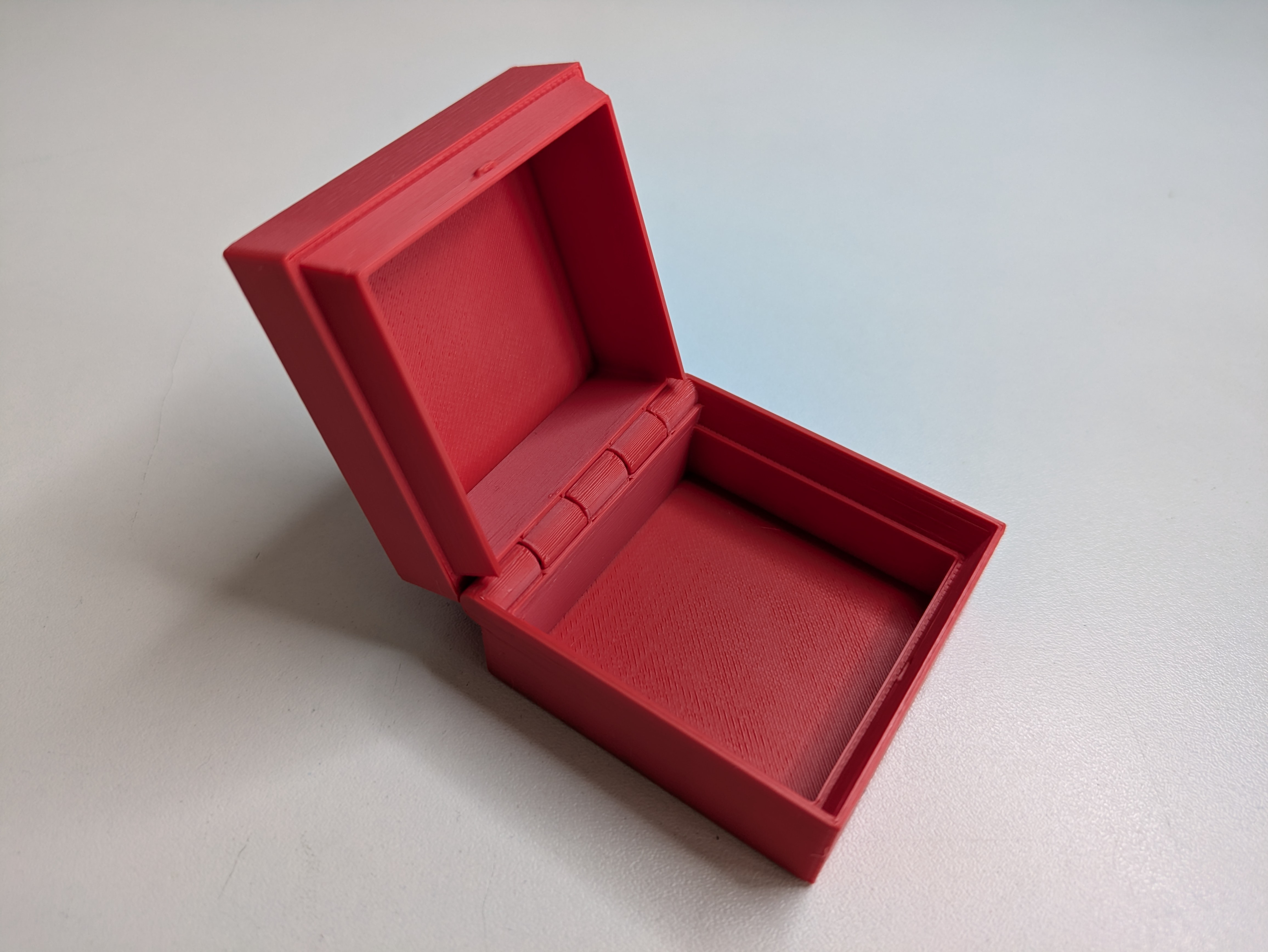 Small and slick gift box with snap lock