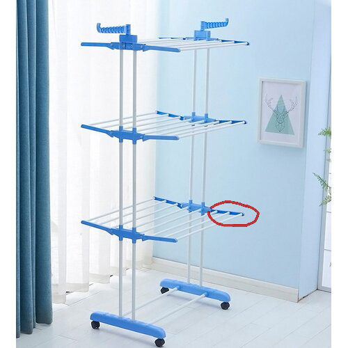 Arm for vertical clothes dryer - MUFART