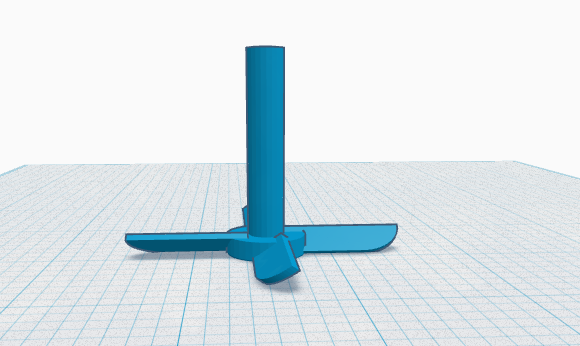 Miniatura 2 do modelo 3D Hand Spinner Propeller