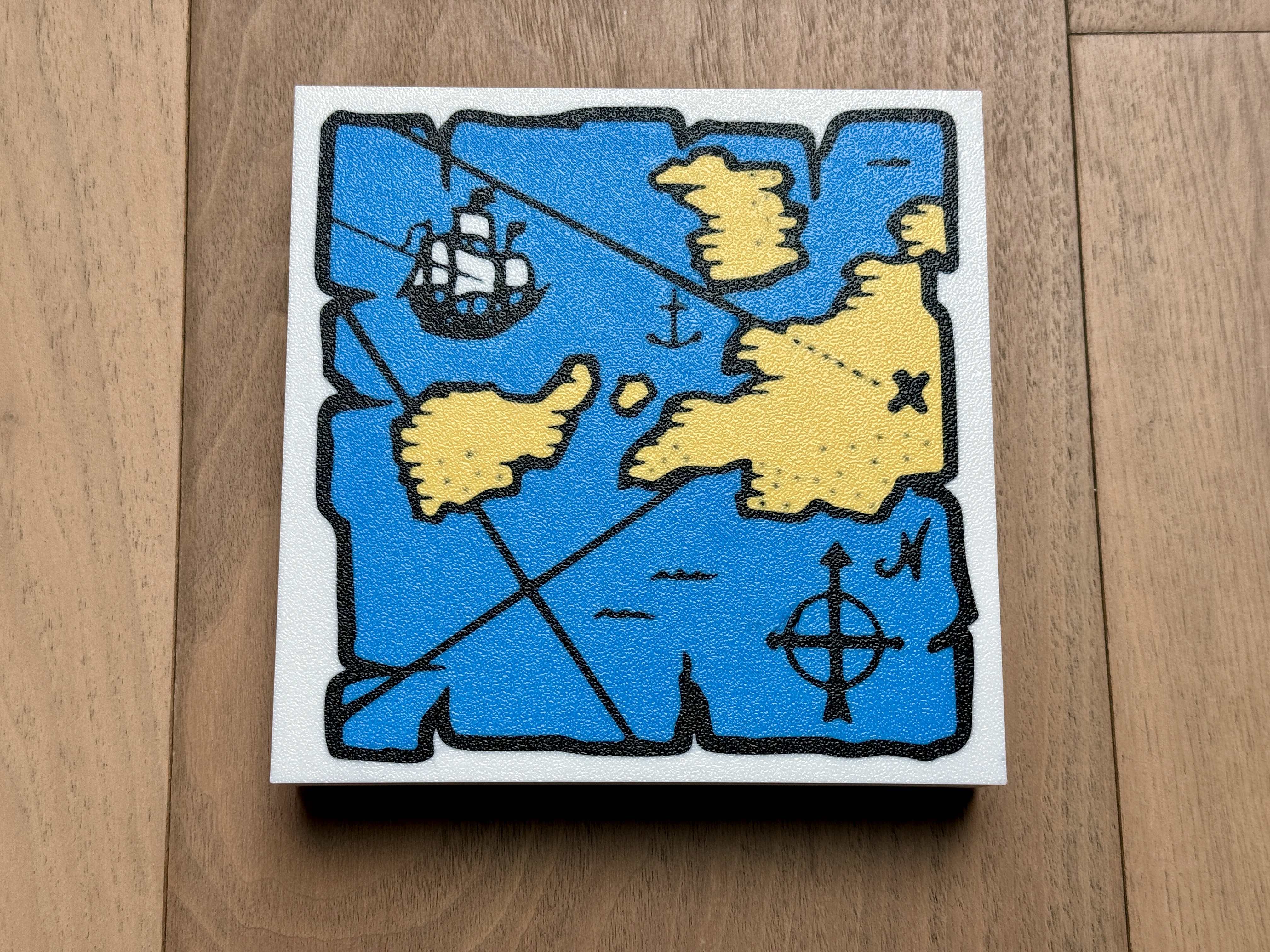 Lego Treasure Map Tile - 10x size (3068px9)