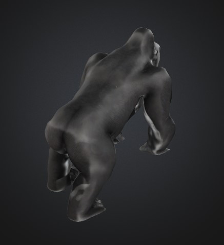 Roaring Gorilla. — thumbnail 6