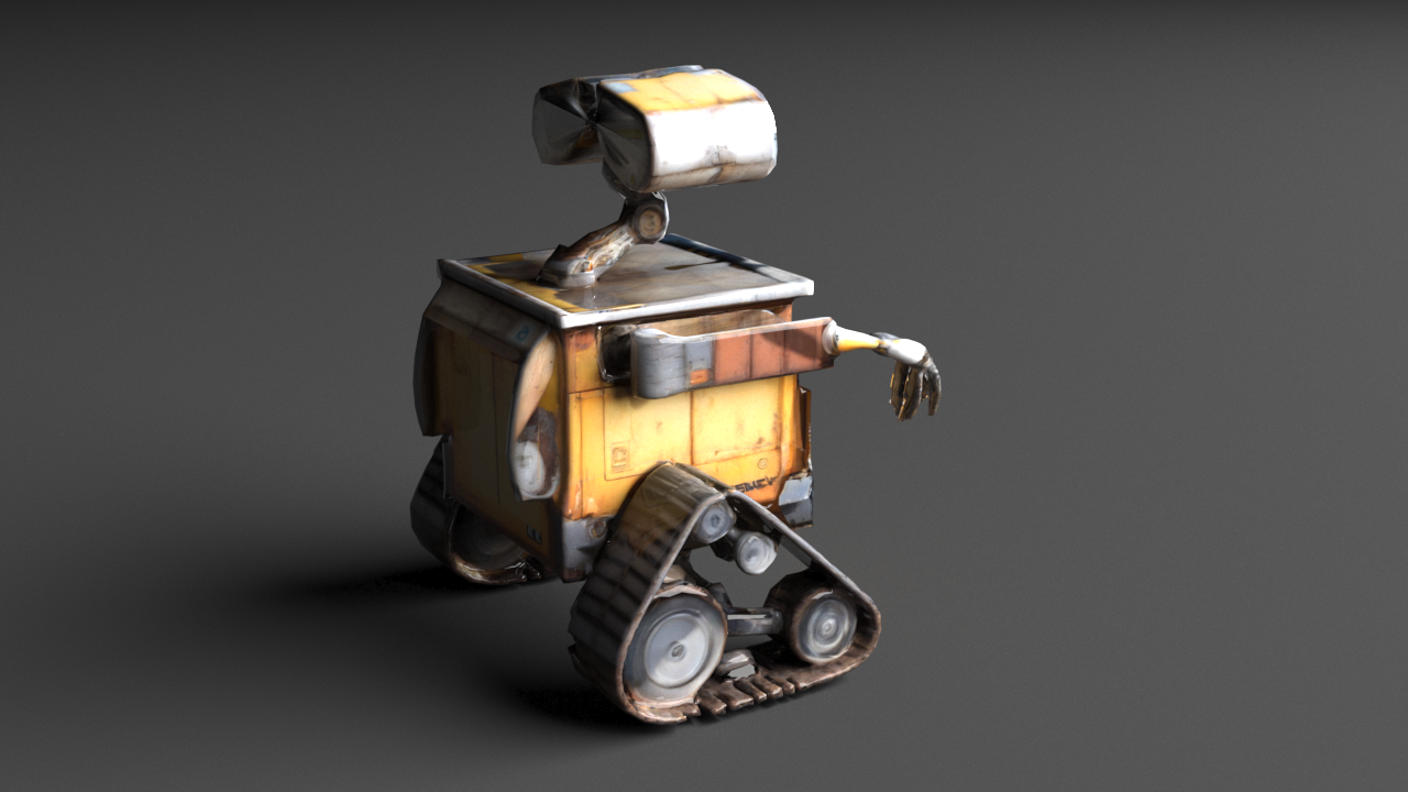 Miniatura 3 do modelo 3D Wall-e Robot