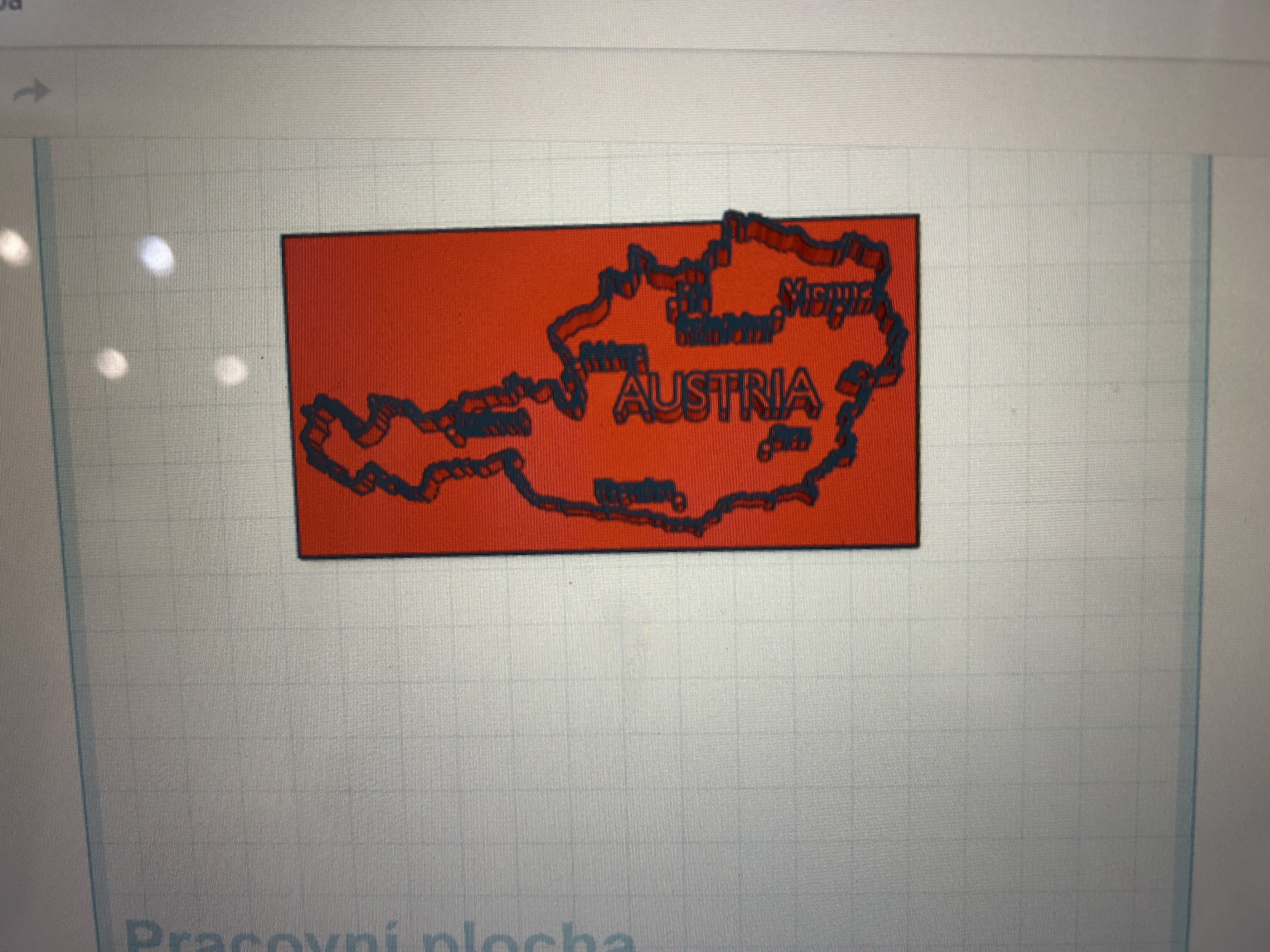 Rakouská mapa