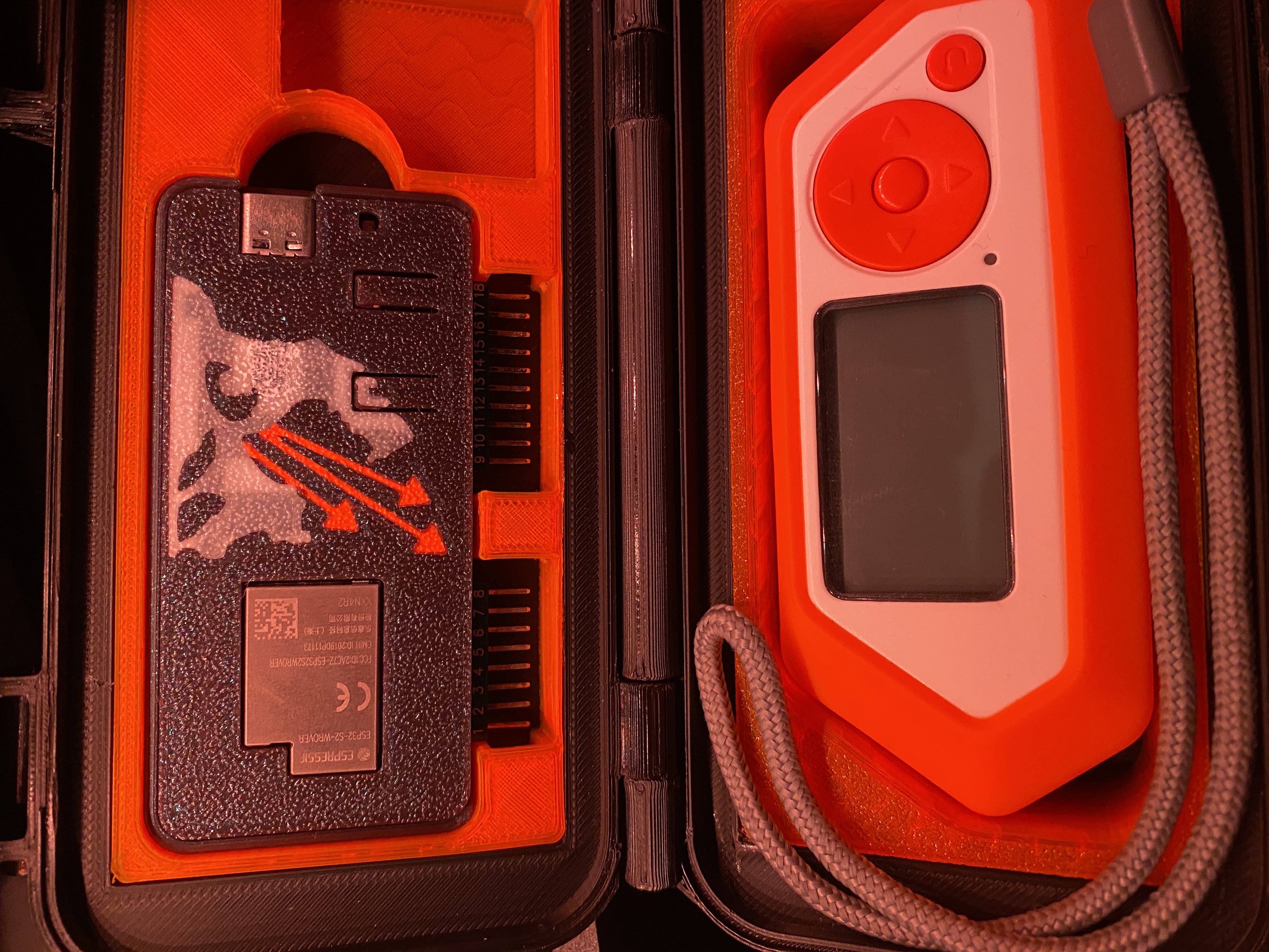 dev board case with marauder logo 3D model thumbnail