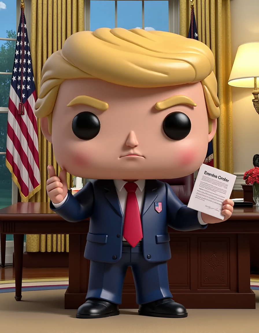 Donald trump - Signing executive order