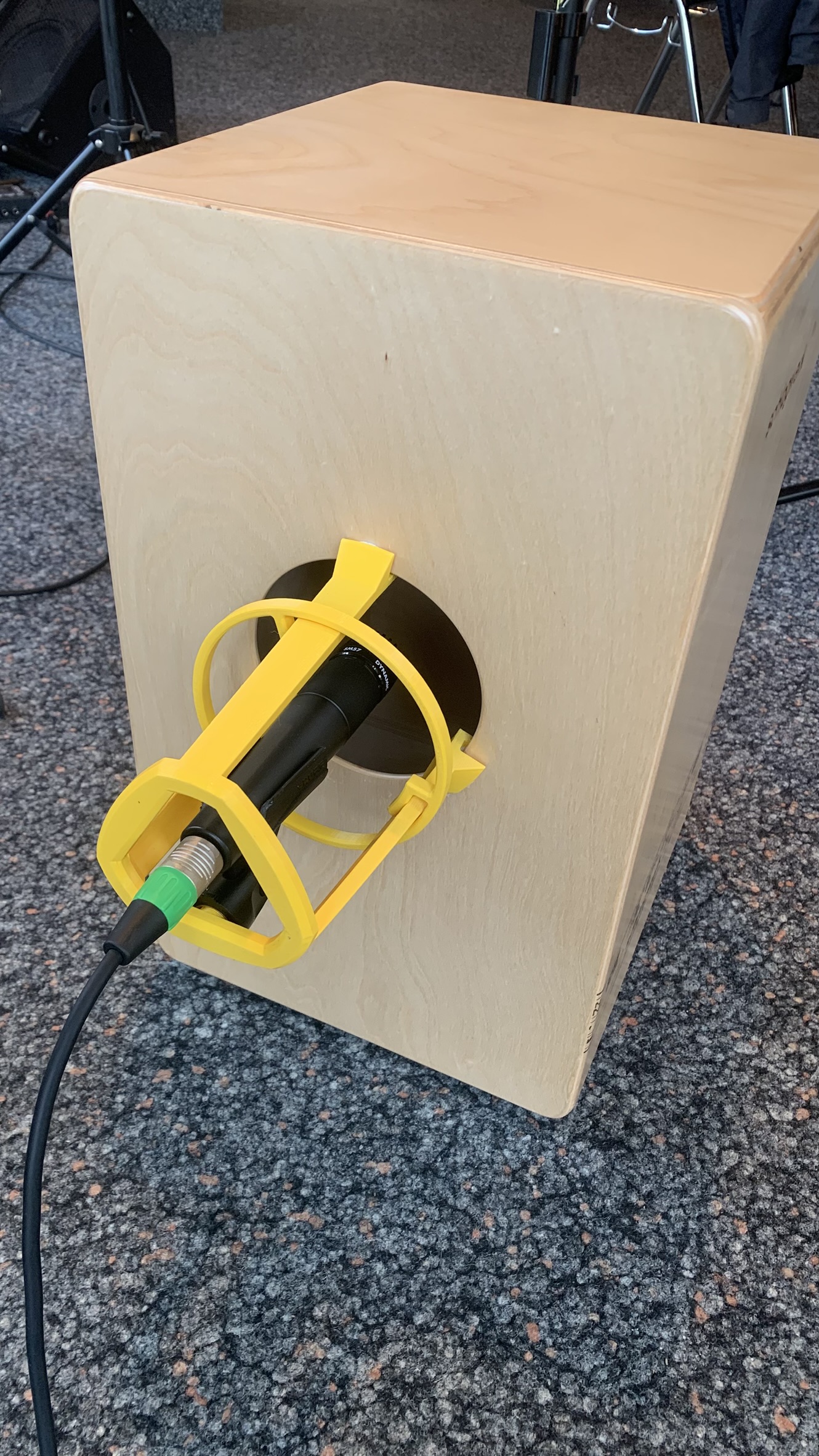 Cajon Microphone Holder - Mikrofon-Halter für Cajon V2