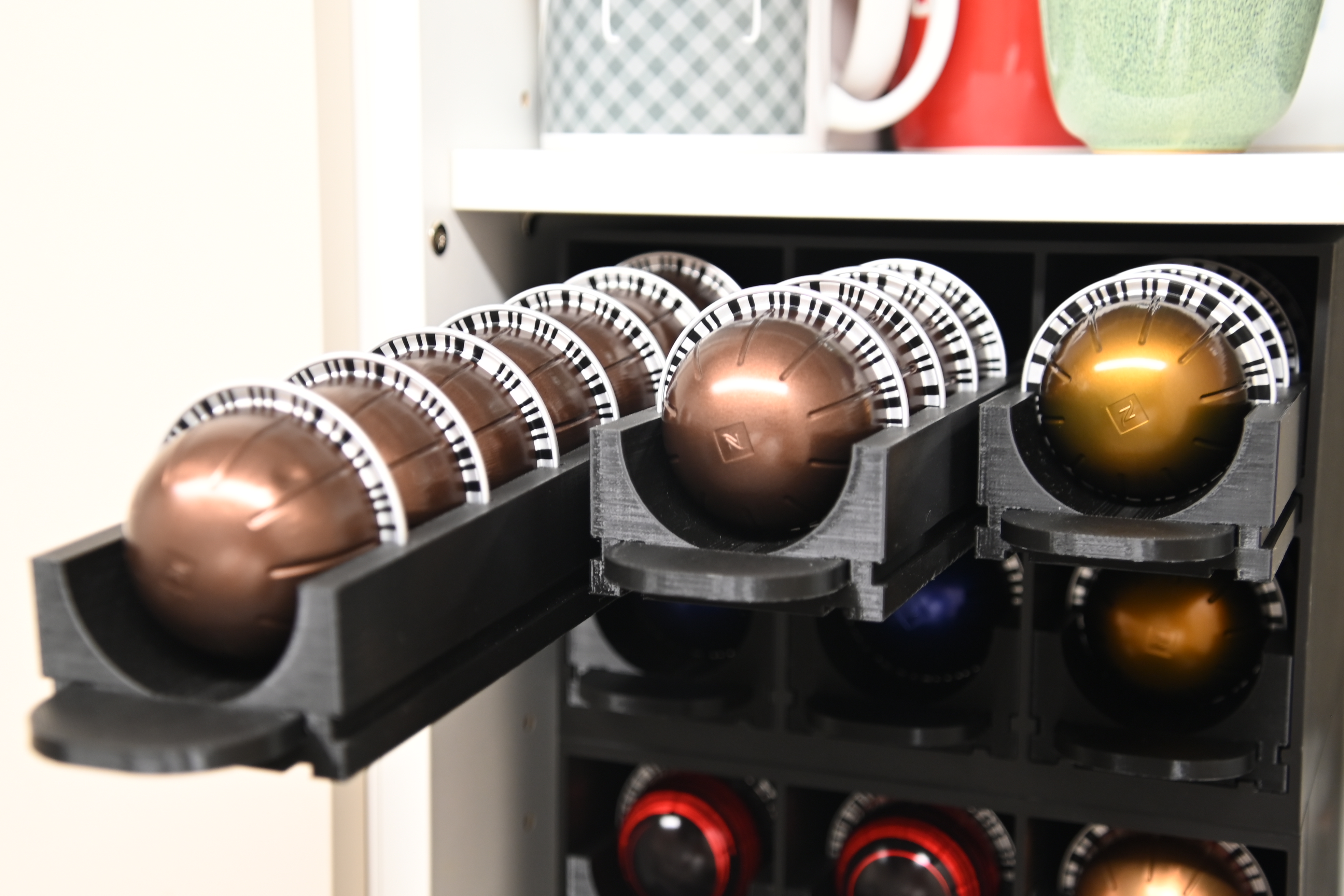 Nescafe Vertuo capsule storage
