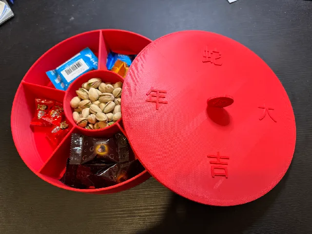 Chinese New Year - Year Snake Chinese Style Candy Box