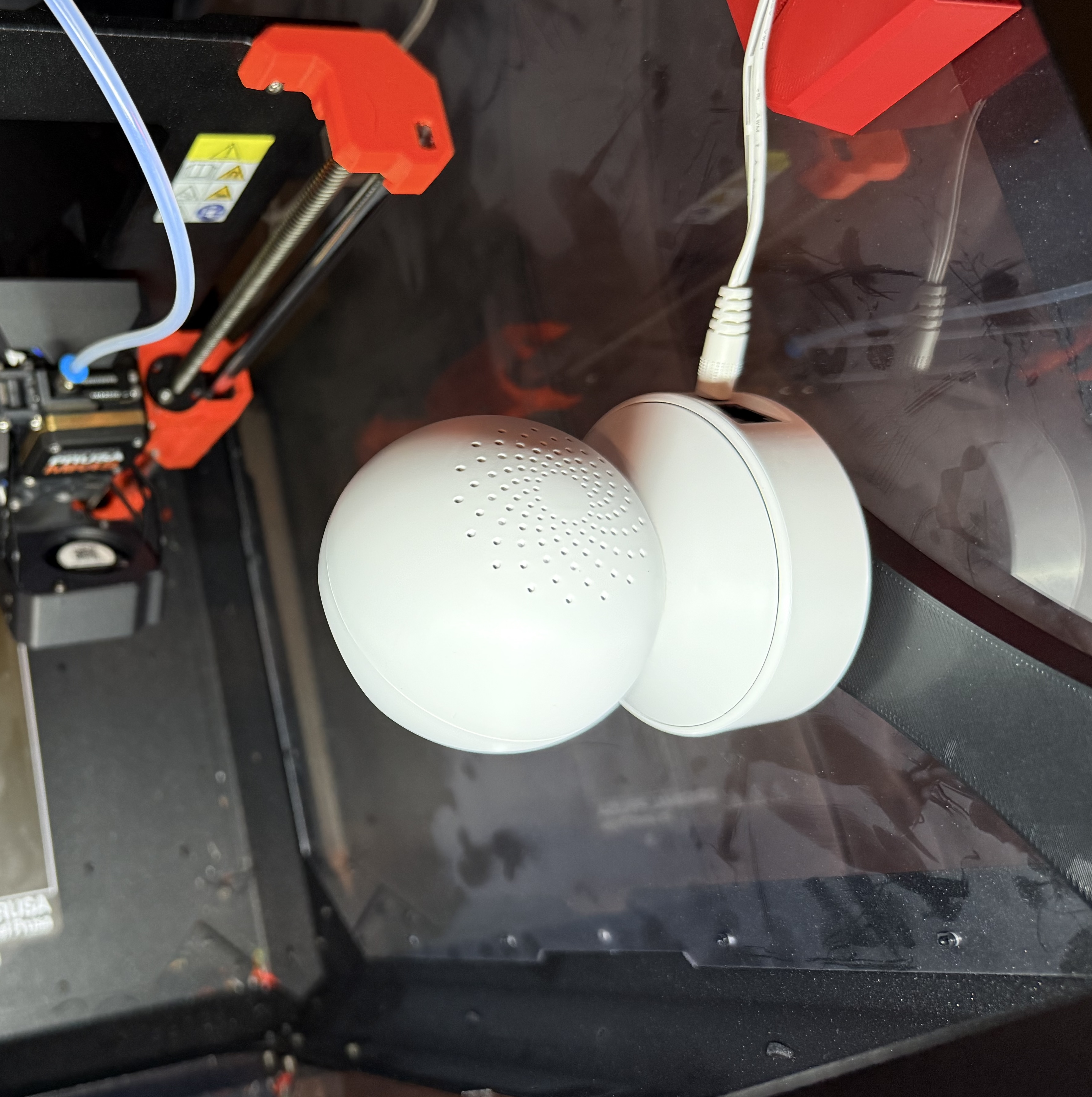Prusa Enclosure Corner Camera Arm for Reolink E1 Zoom connector