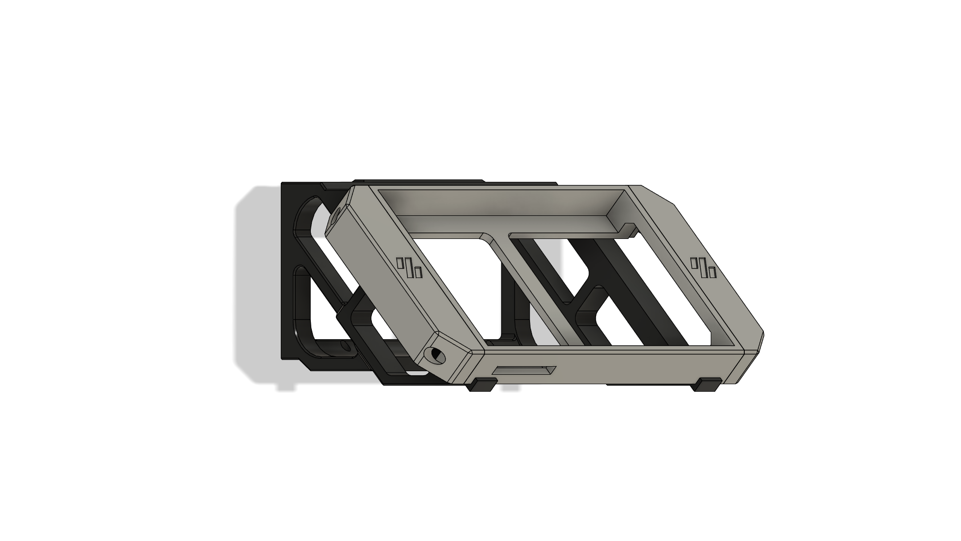 BTT TFT50 Voron Display Mount | Clicky Clacky Door Compatible