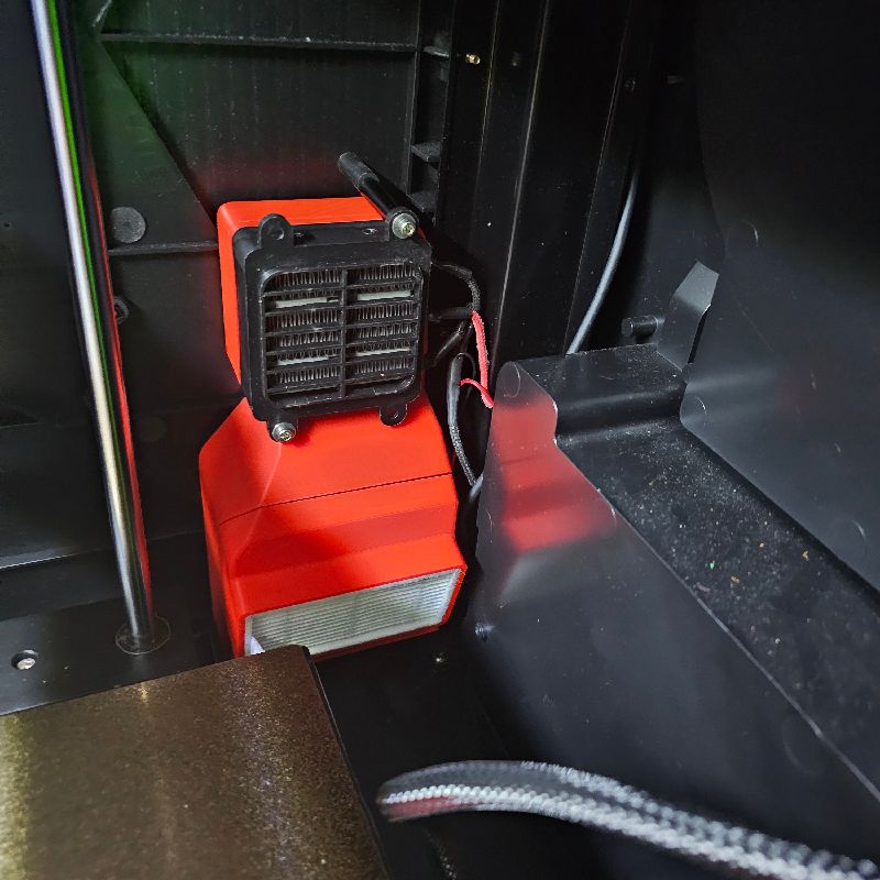 QIDI XMAX3 - CHAMBER HEATER FILTER BOX by jim bank | Download free