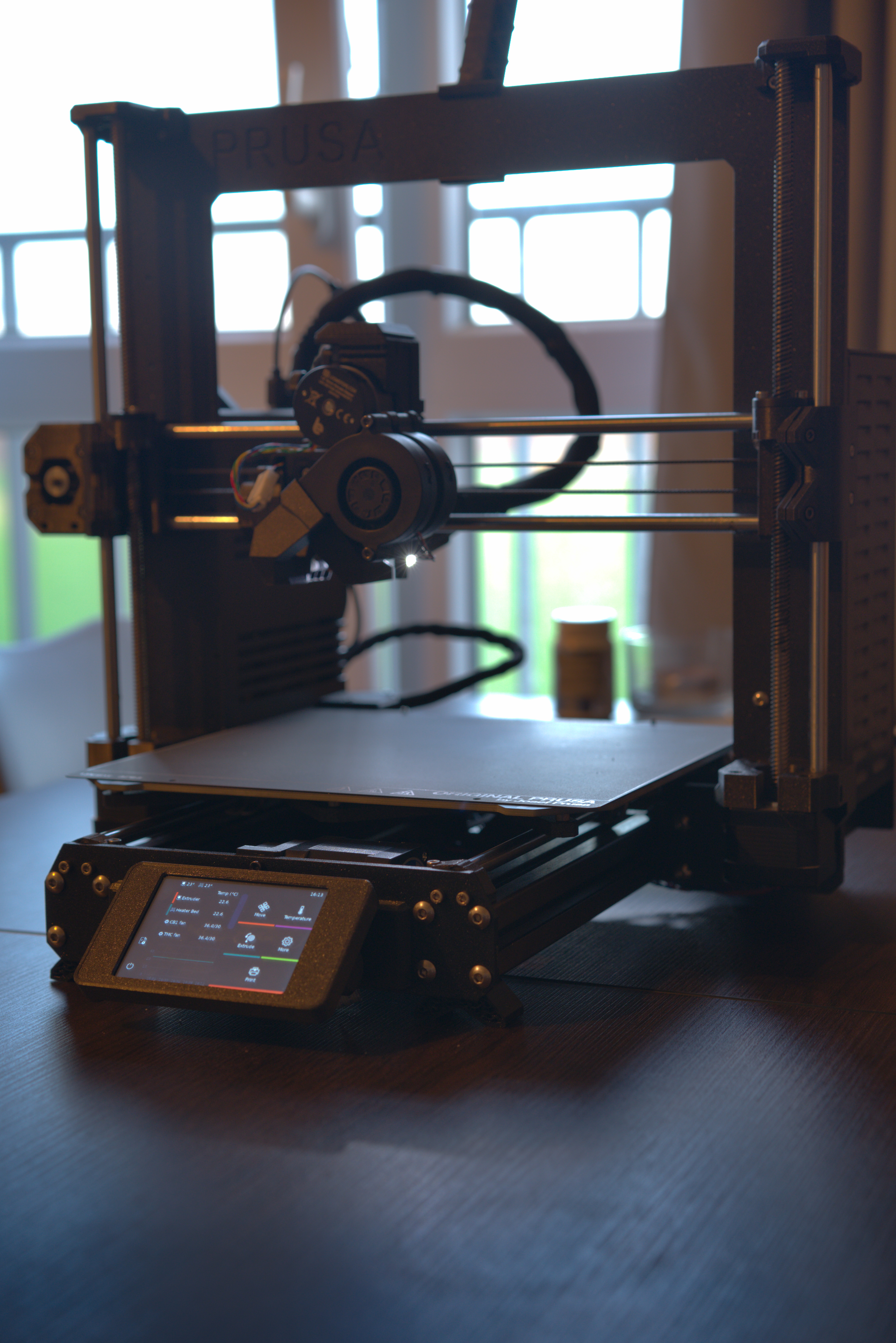 Bigtreetech tft35 spi LCD mount for Pivoting Display by boothyboothy