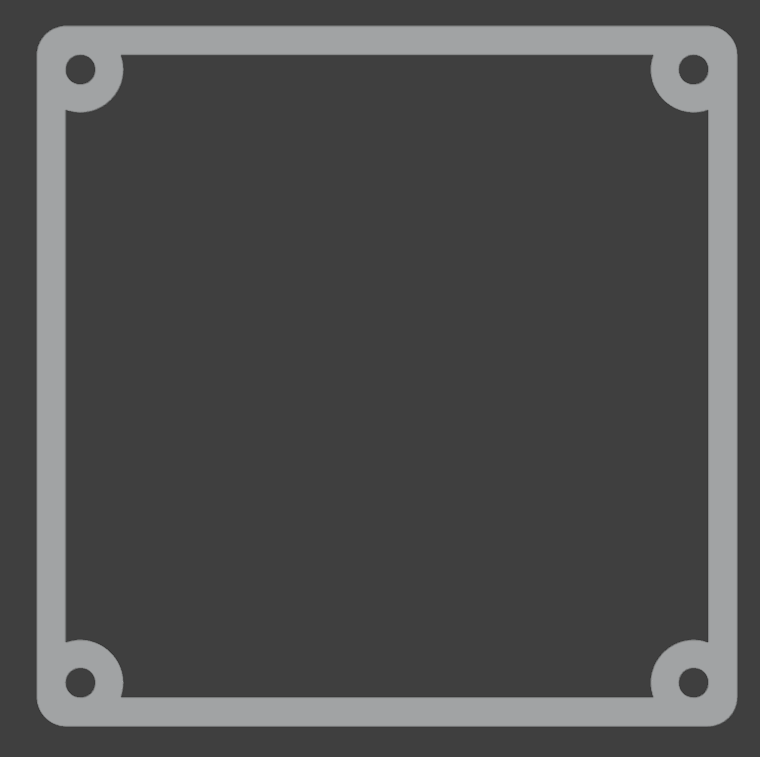 120 mm Fan Spacer