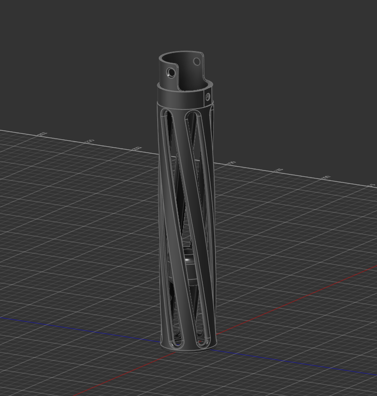 Custom Outer Barrel For The AAP-01 (Work in progress)