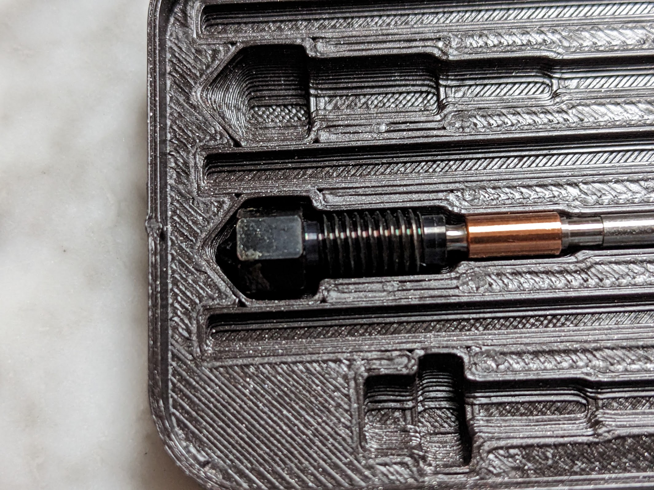 Remix - Nextruder Nozzle Box - Mint Tin Insert