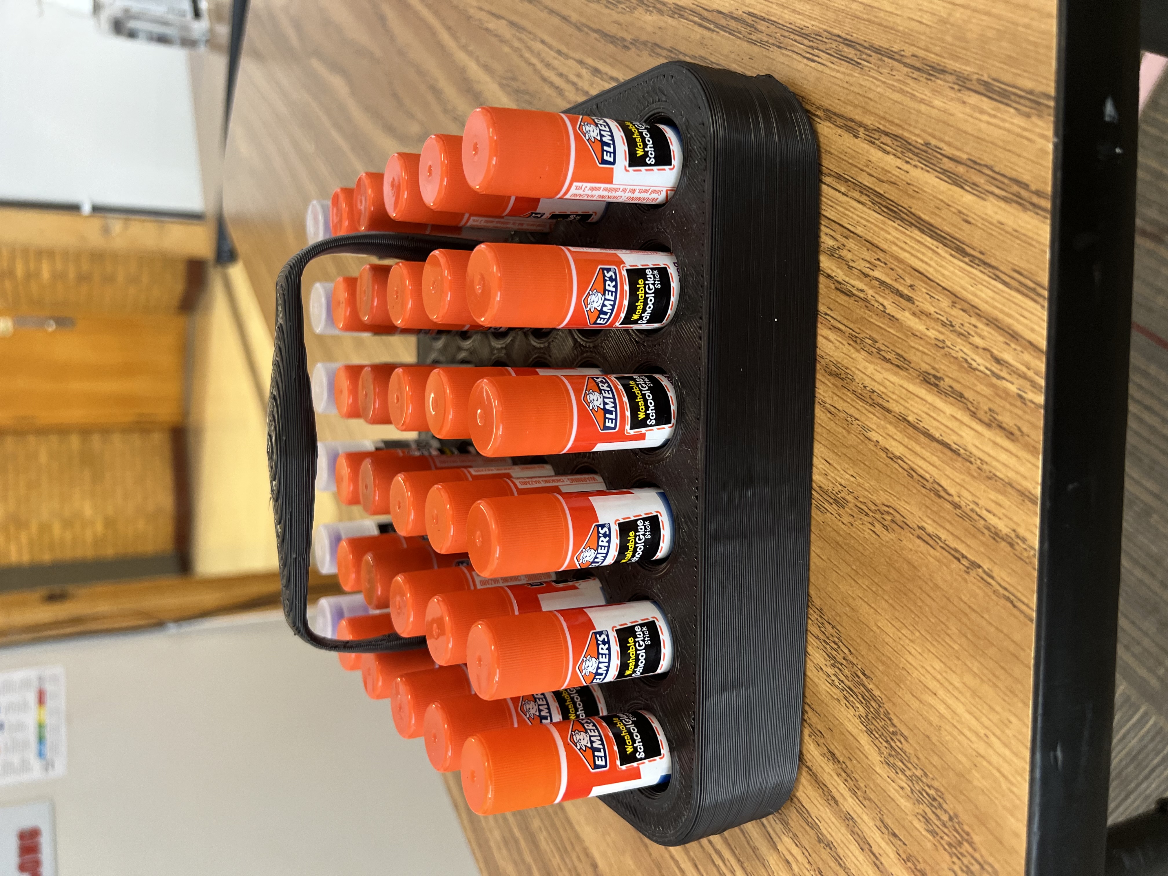 Gluestick caddy for teachers