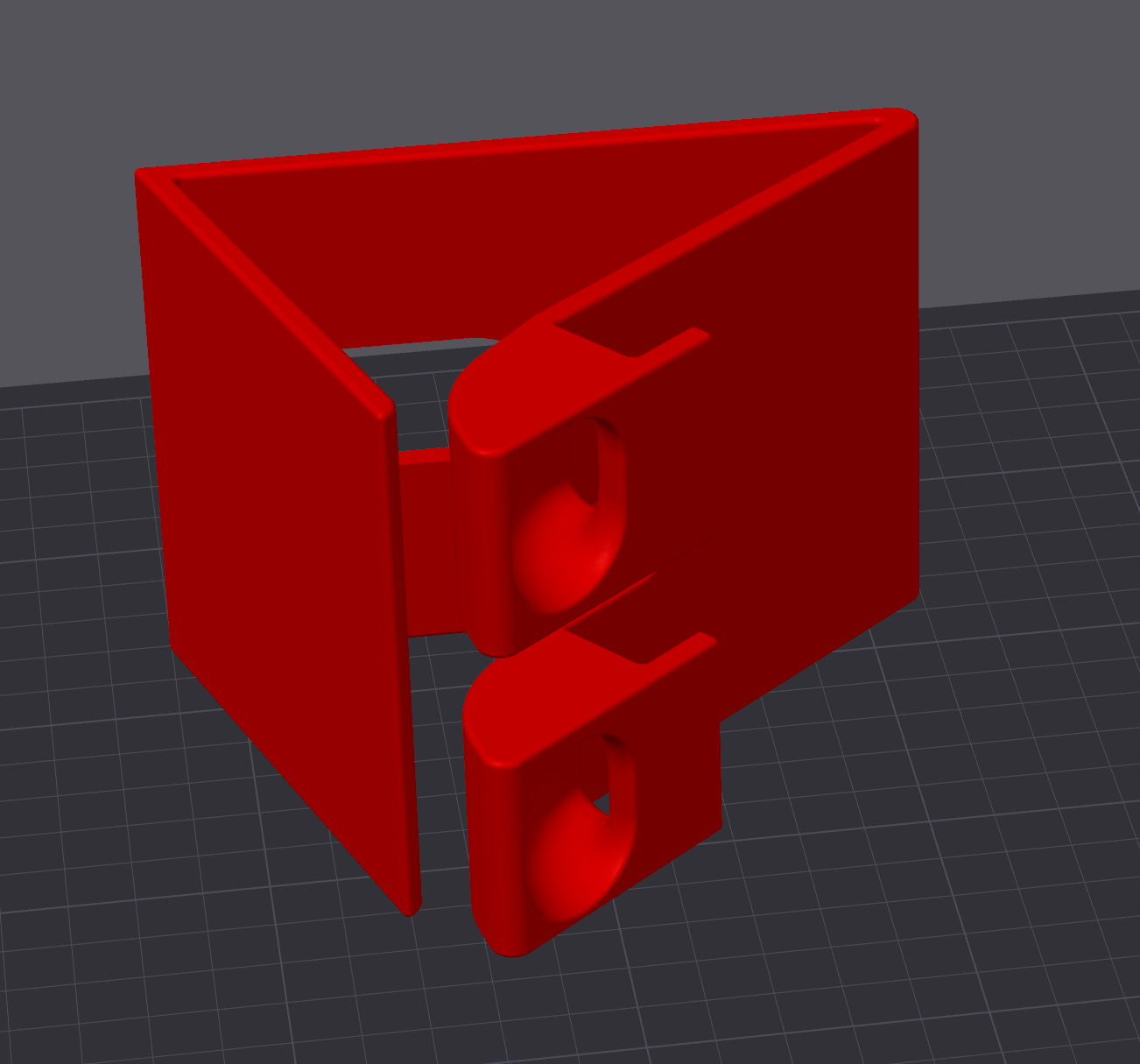 phone stand with sound amplifier/redirector