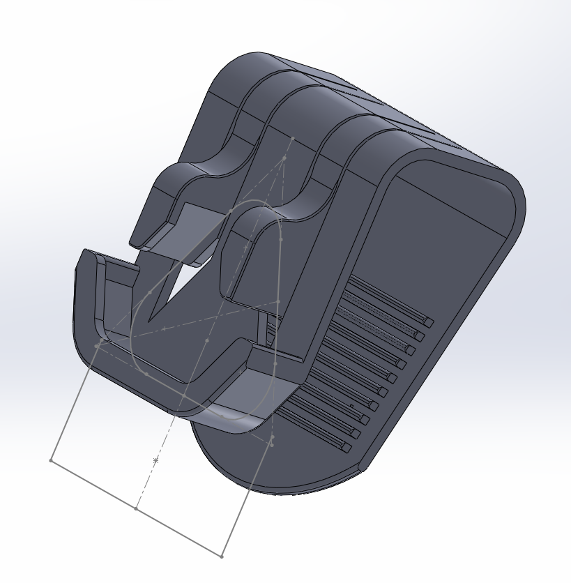 [EXPERIMENTAL] Headrest Mount for Small Candy Corn Switch