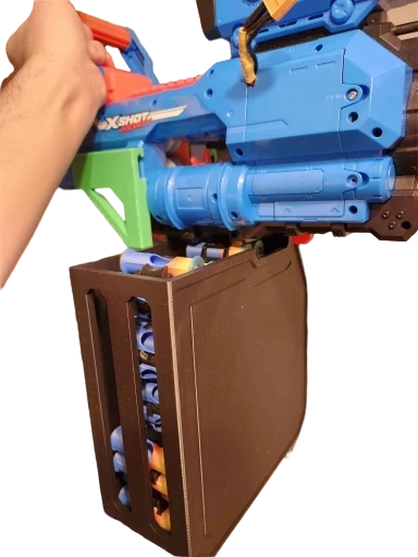 XShot Ragefire 120 round extended ammo box, Bruce Leedle Remix