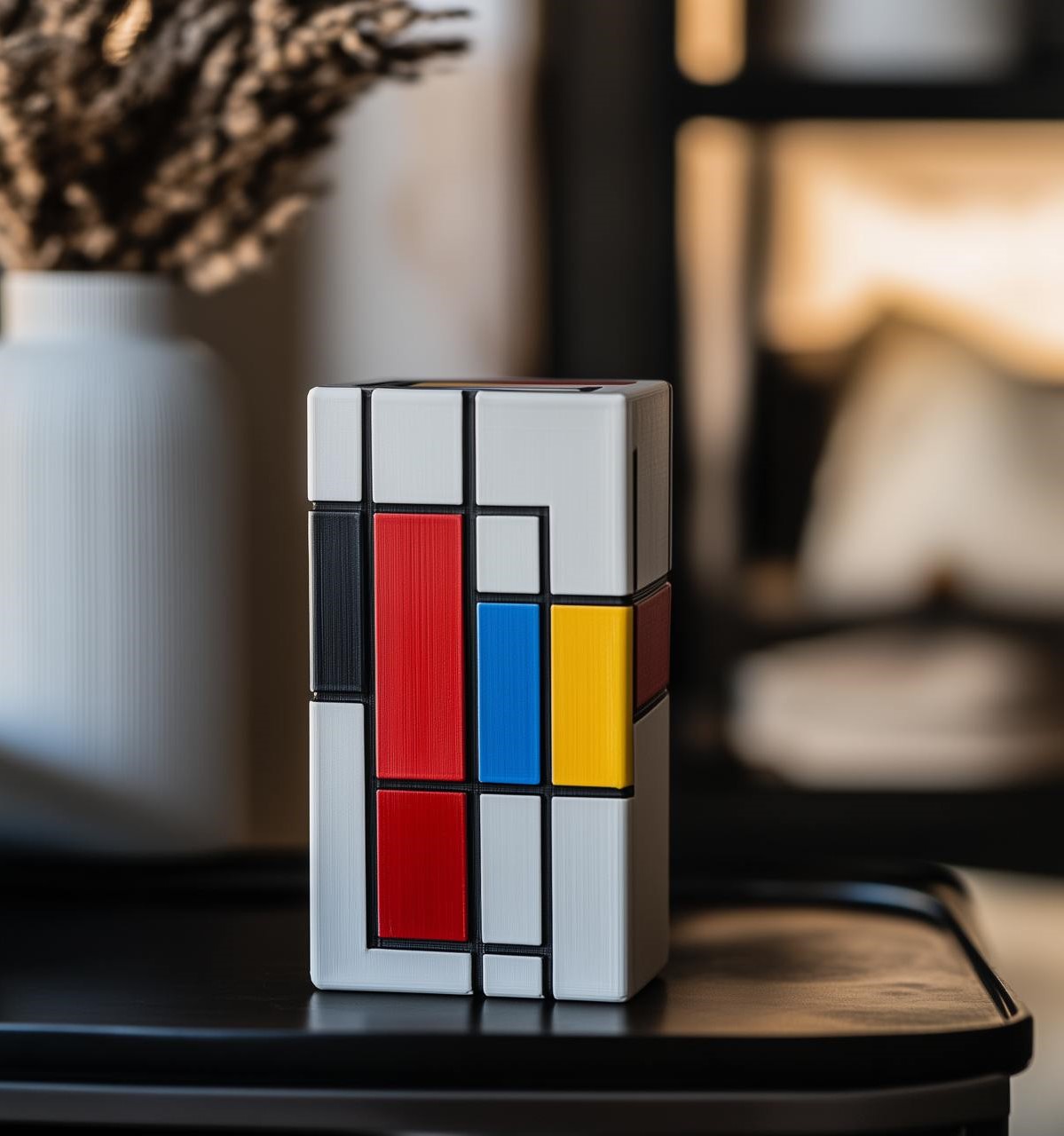 Mondrian Inspired Vase