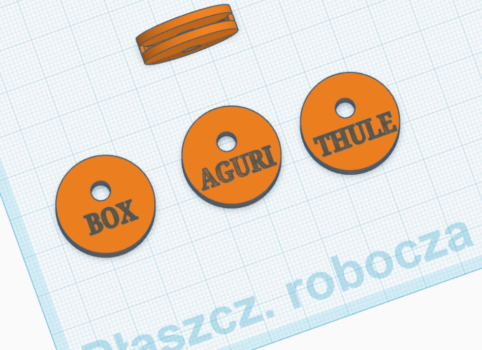 Key cap 21mm. Obsadka klucza 21mm.