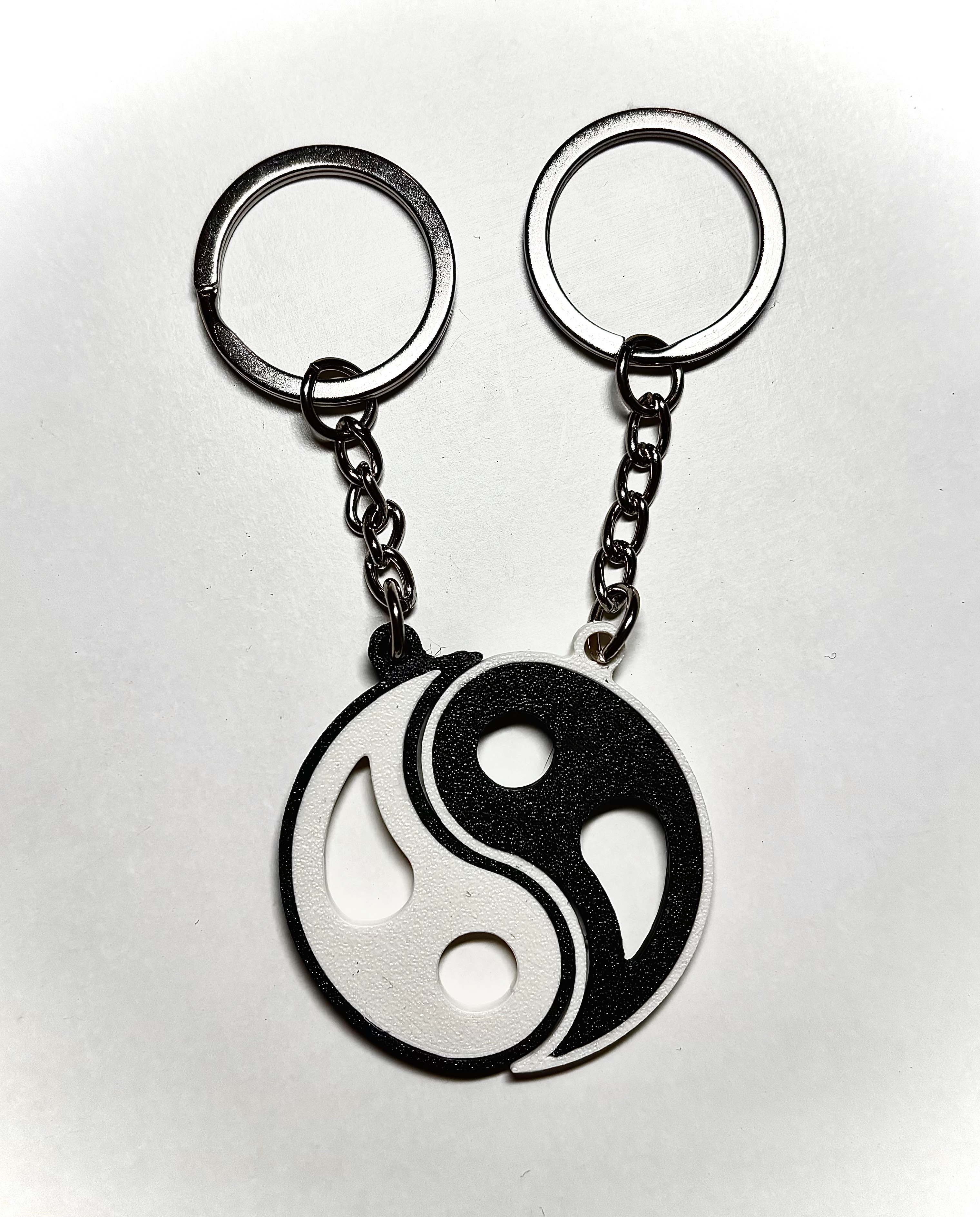 Yin Yang Keychain