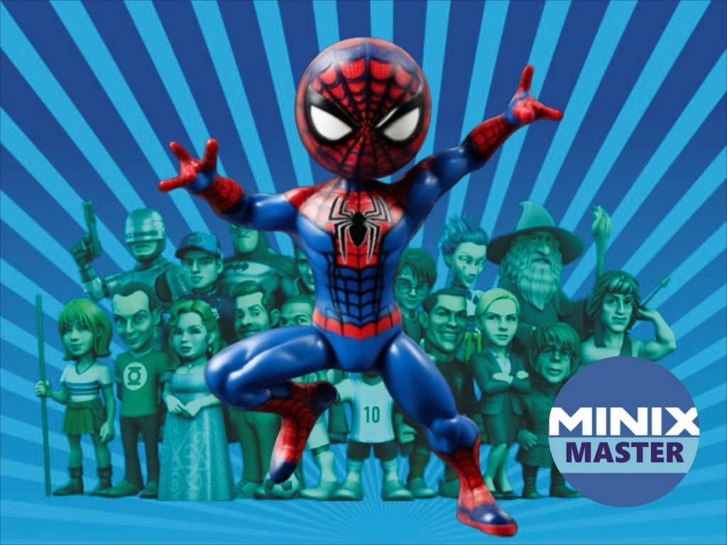 spiderman minix figure