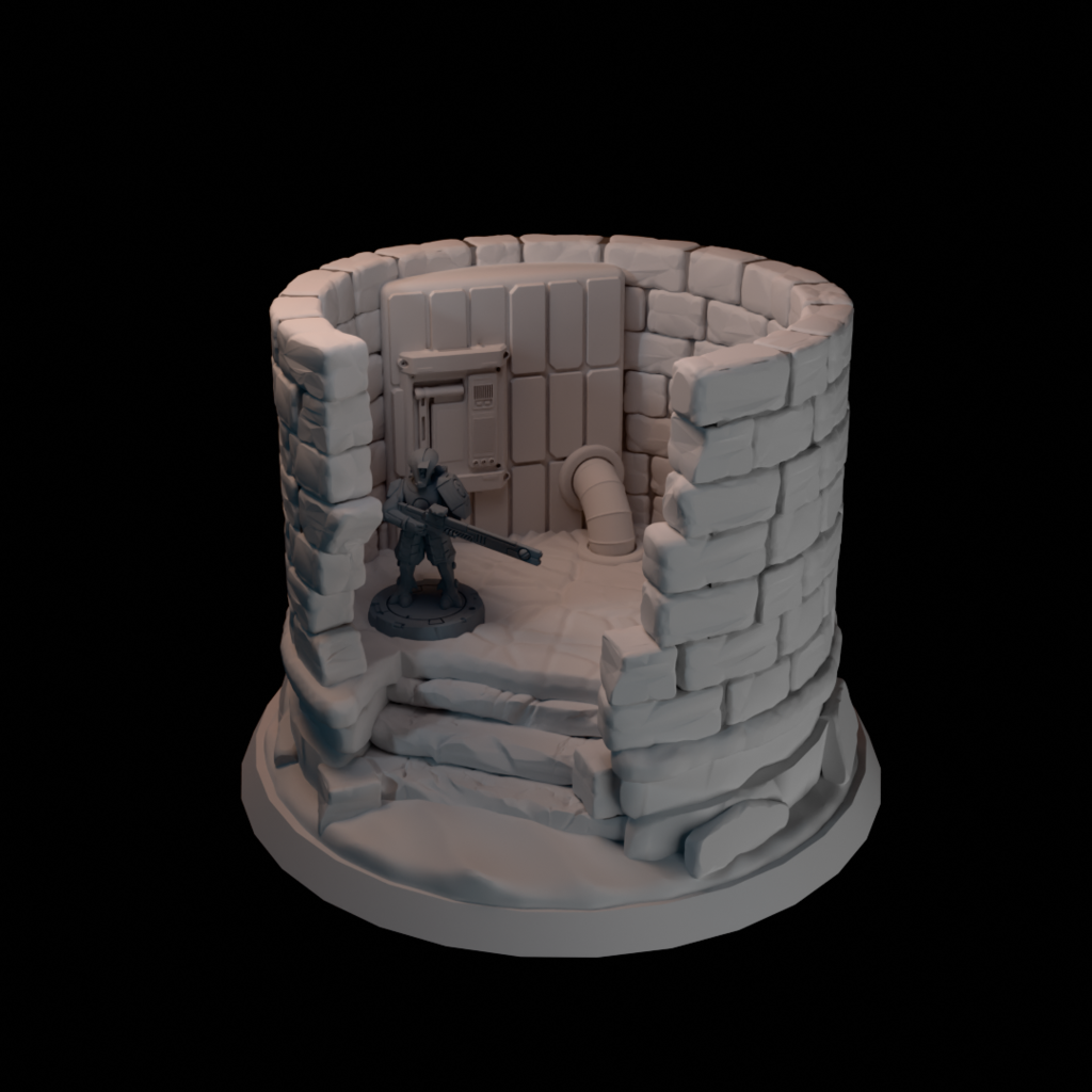 Small Outpost - Board game scenery