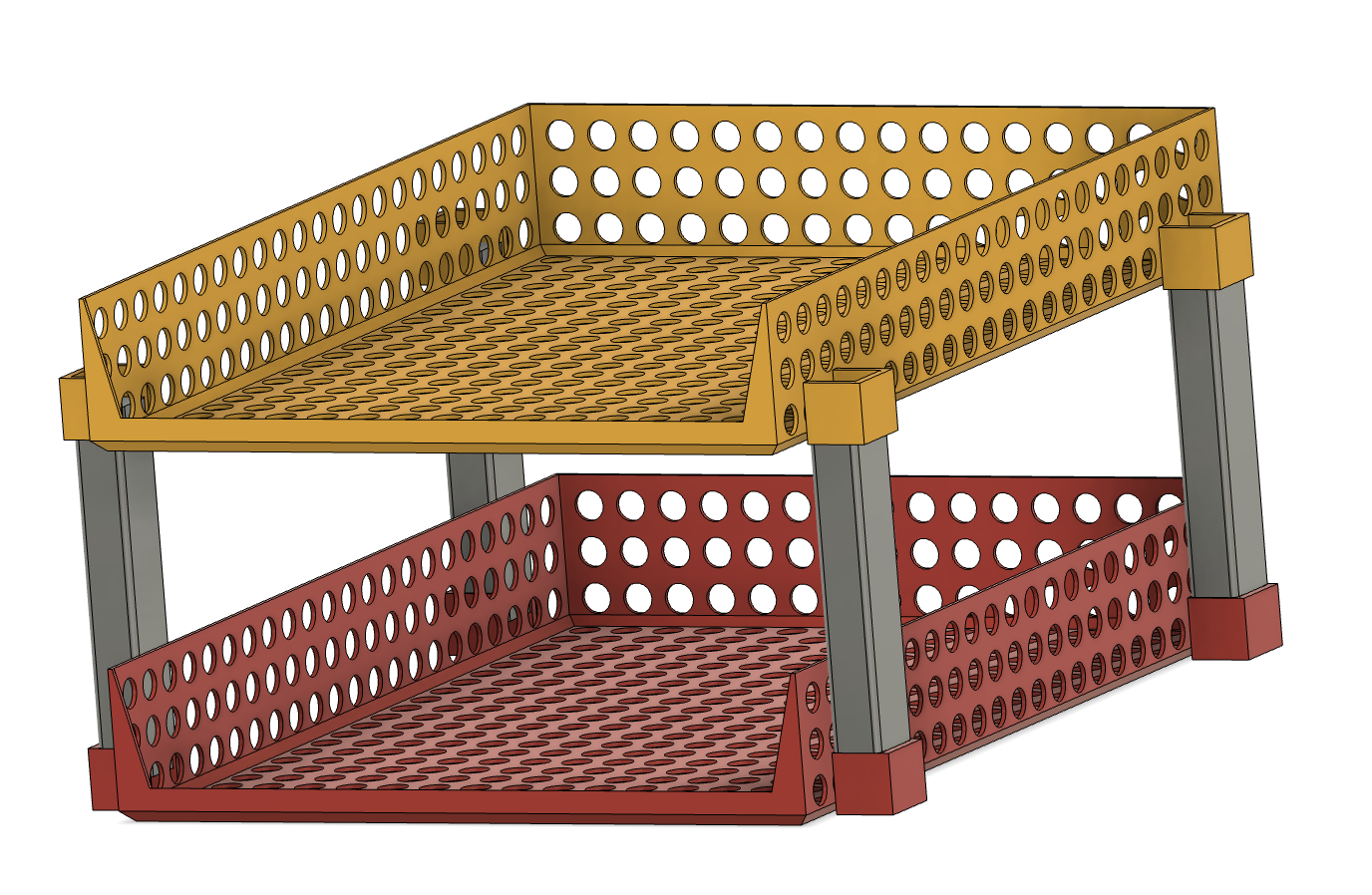 Stackable paper tray