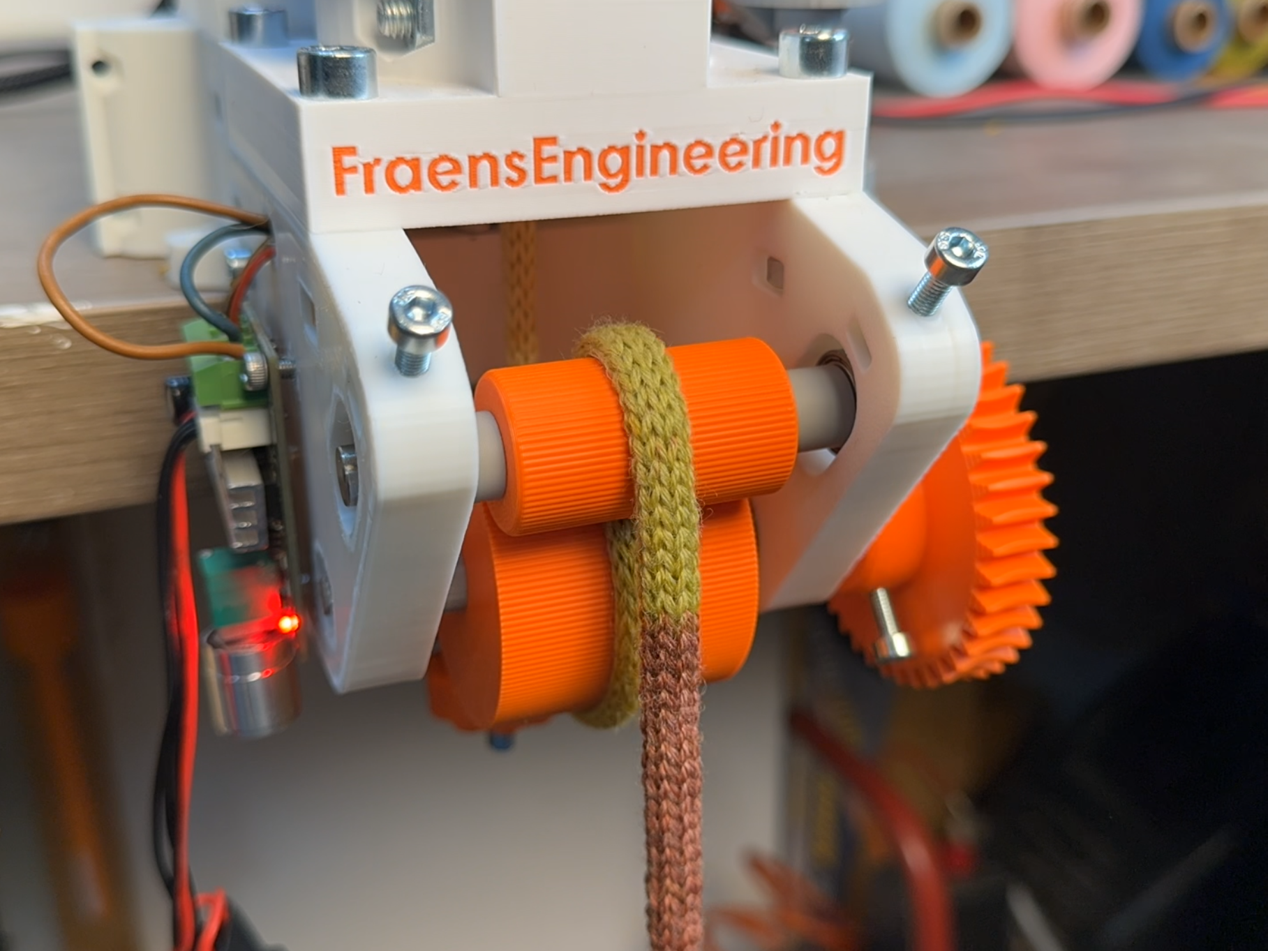 Miniatura 13 do modelo 3D Circular knitting machine Upgrade