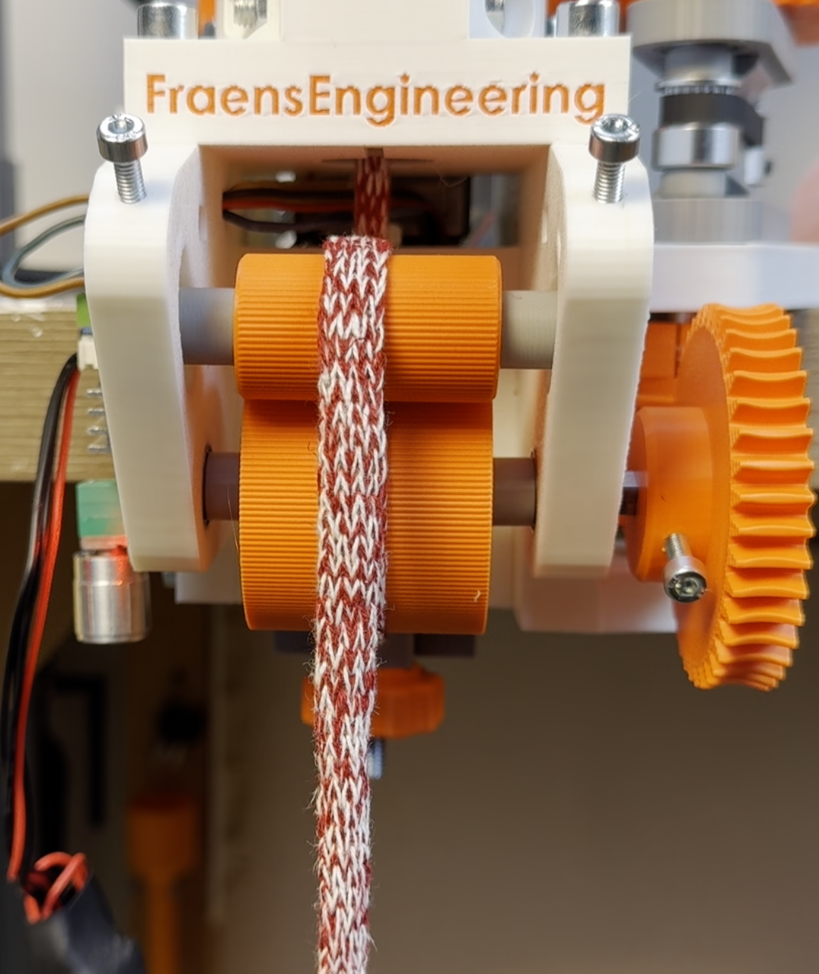 Miniatura 7 do modelo 3D Circular knitting machine Upgrade