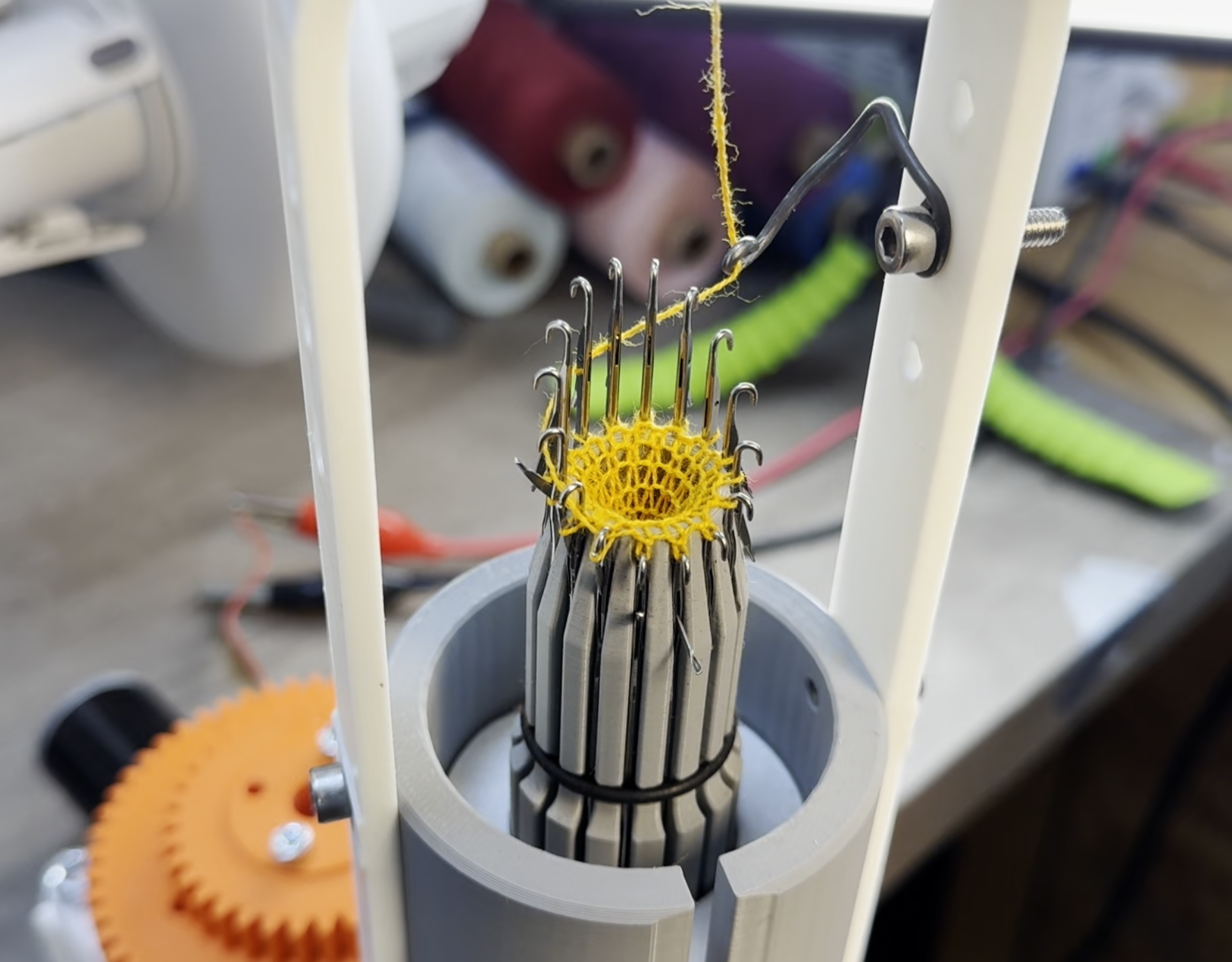 Circular knitting machine Upgrade