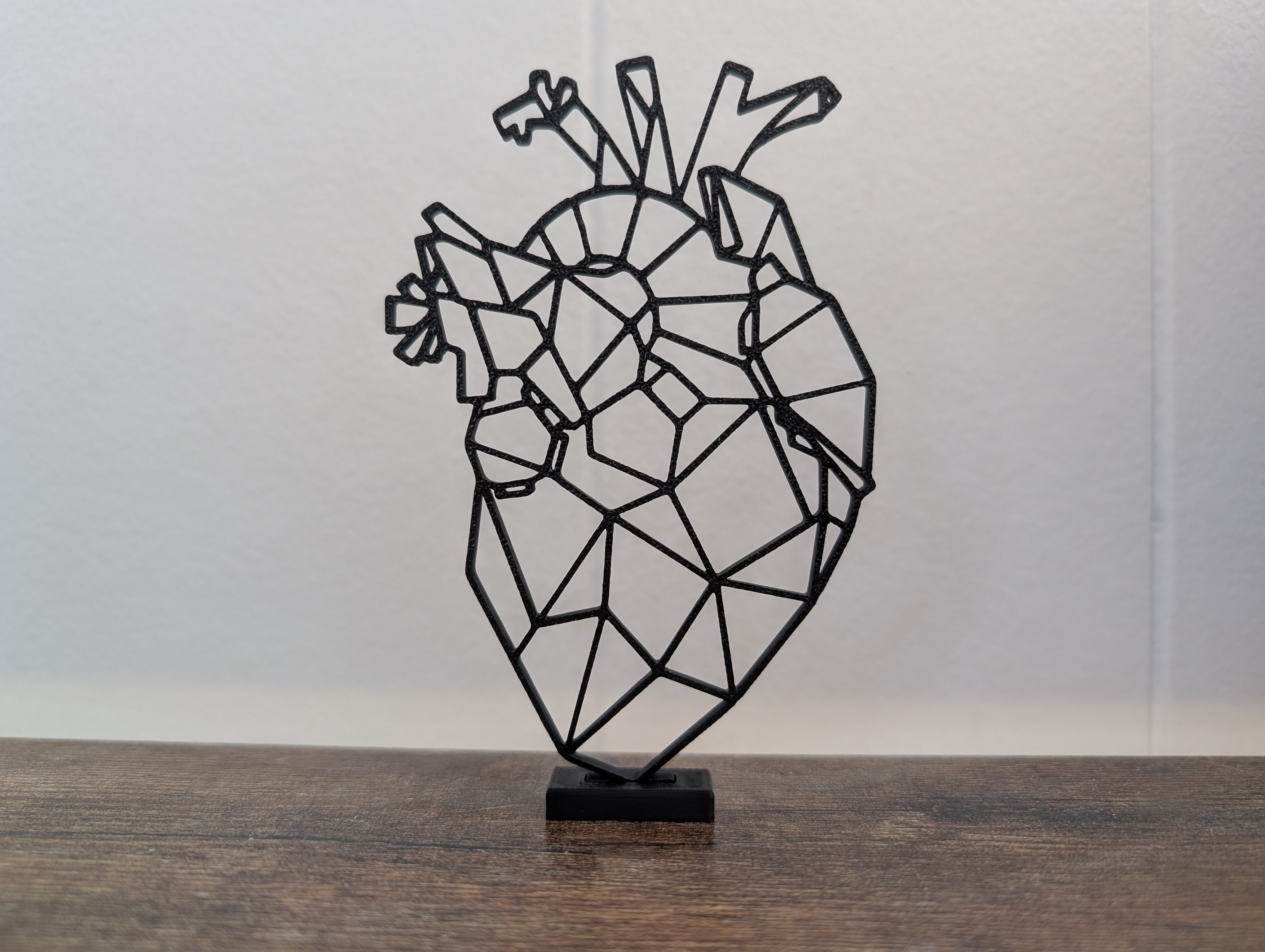Geometric Heart - Give Your True Heart
