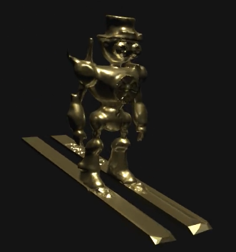 Cowboy Ski Robot