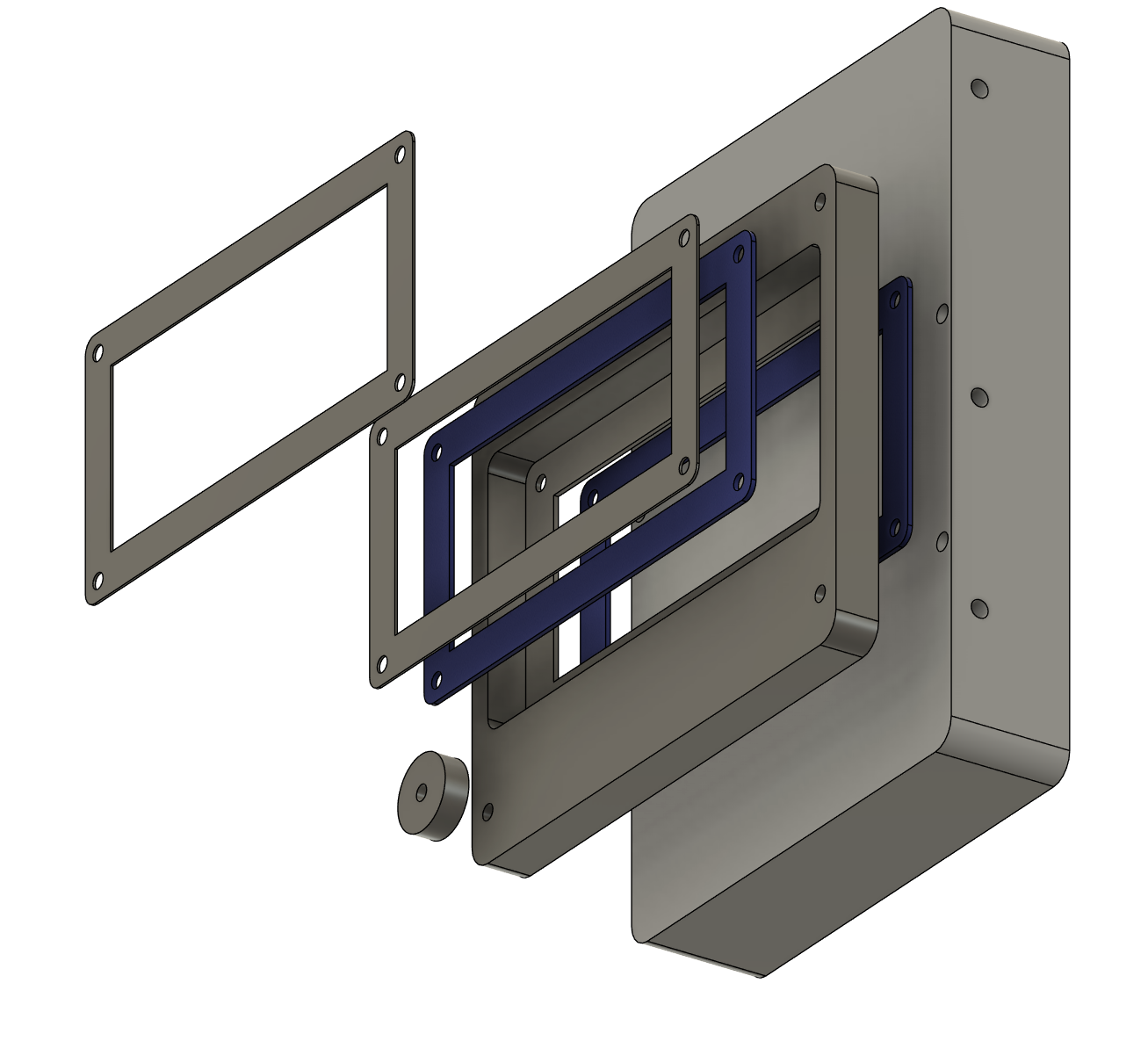 HDD roof mount for Fractal Define C