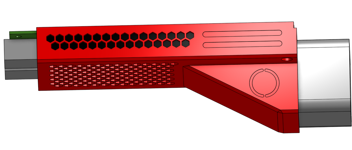 Intel X540 T2 cooling shroud for 40mm fan